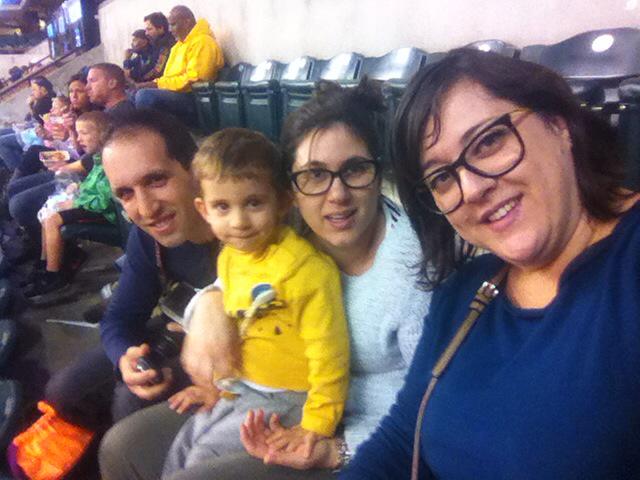 They came all the way from Barcelona #PacersGameNight