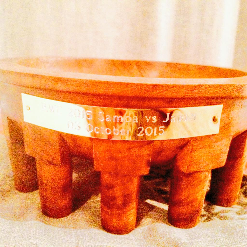 五郎丸歩 サモアチームが選ぶmvpに 試合のmvpより嬉しい ライブドアニュース