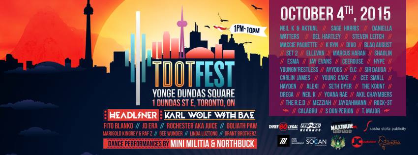 iammarcusharan's tweet photo. Tomorrow @tdotfest is going to be insanely good #toronto #yonge&amp;dundas http://t.co/ZCCkAFePgk http://t.co/HhfdPYjpkS