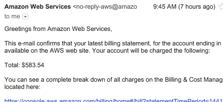 songz's tweet image. ouch. Forgot to turn off something during my #bigdata studies. #codingsaturday Can someone from AWS help?
