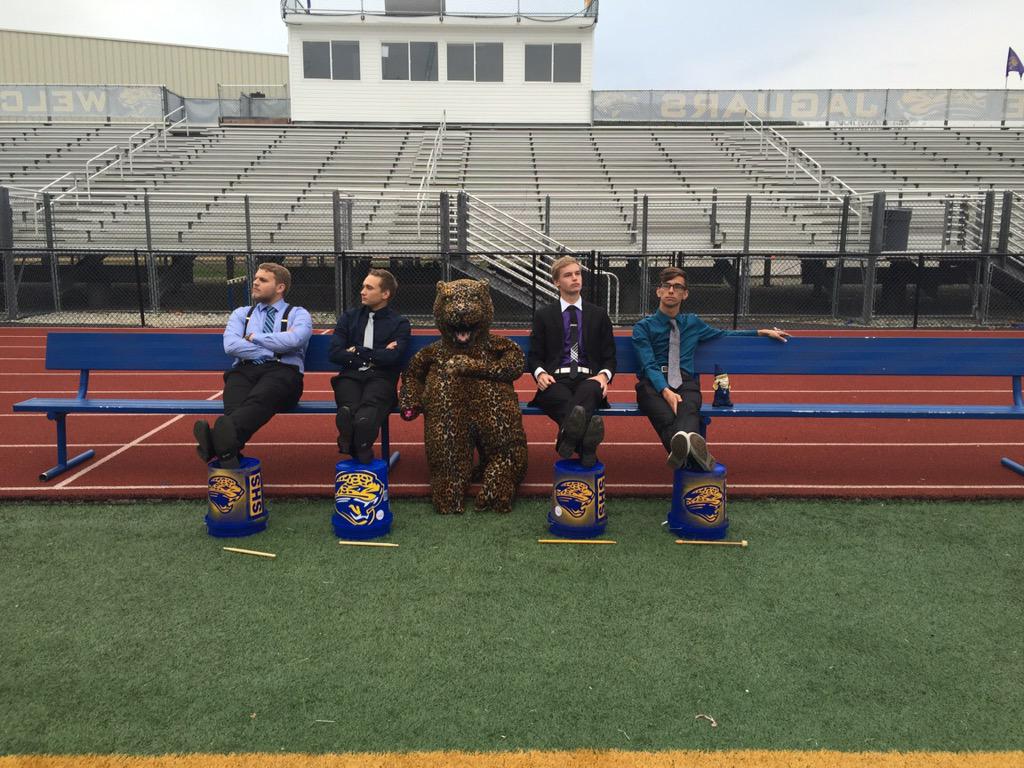 It's a great day to be a Jaguar #hoco2k15 #BucketBrigade