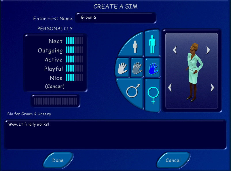 GrownUnsexy's tweet image. Guys O_O I got the original #thesims to work on my computer. I am geeeeeeking right now. #installingeverything