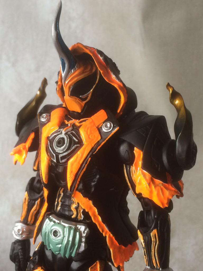 S.I.C.改造 仮面ライダーゴースト・オレ魂 S.I.C.電王にポリパテを盛っ