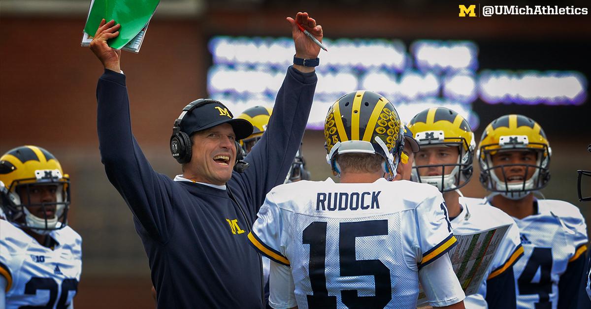 UMichAthletics's tweet image. It’s great to be a Michigan Wolverine!!

#GoBlue