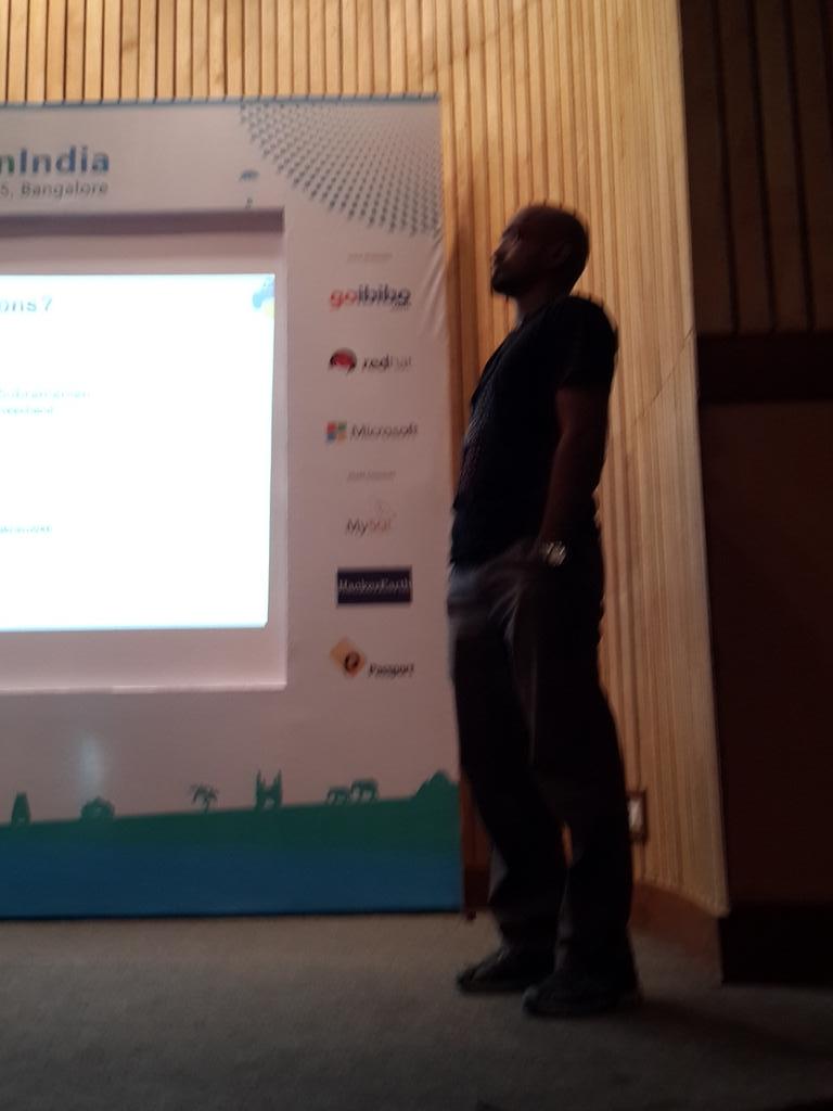 bhsingh's tweet photo. #LinkedInatPycon15 #pyconindia http://t.co/2B6Jlf1fzv