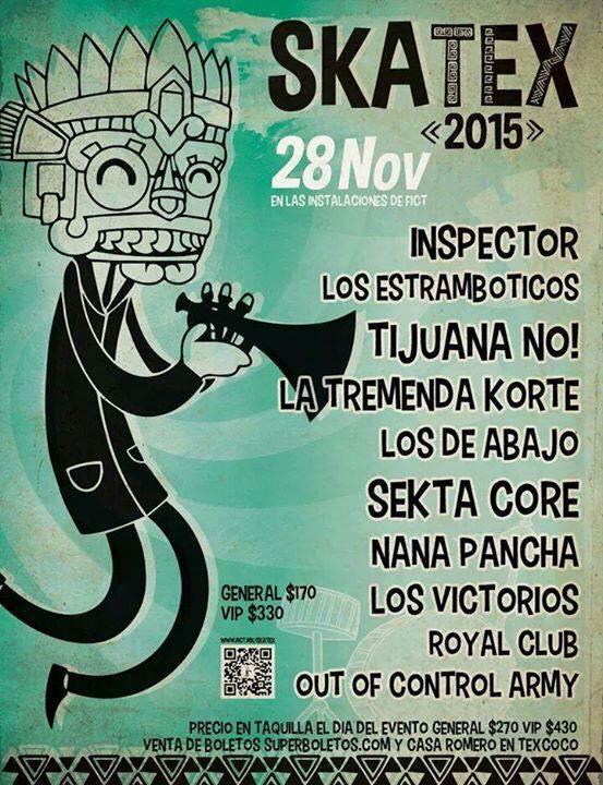 jenn_jagger's tweet image. #Skatex2015 28/11/15 @inspector_ska    @SektaOfficial @nana_pancha @losvictorios @royalclubska #OutOfControlArmy
