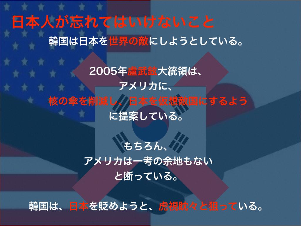 mitoyato's tweet photo. #日本人が忘れてはいけないこと
韓国の目的は、反日だけに止まらず、 日本を世界の敵にしようとすらしている。 
だから、集団的自衛権にも反対している。 慰安婦像建設、 日本海呼称問題、 告げ口外交も 根源は同じ。 
#拡散希望 https://t.co/AcnzY7HBgD