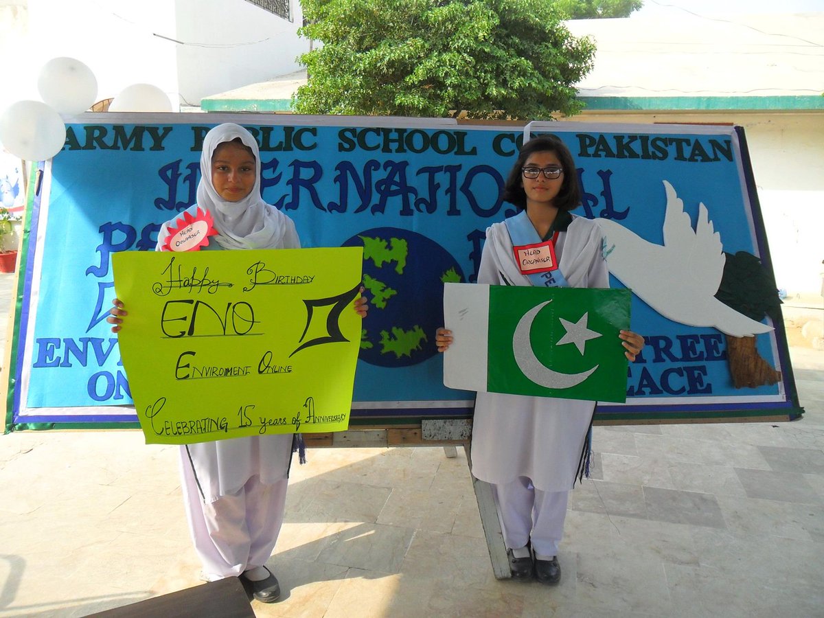 enoprogramme's tweet photo. #treeforpeace in #Pakistan celebrating our 15th anniversary! #100milliontrees #treelympics http://t.co/EFhlxYTspG