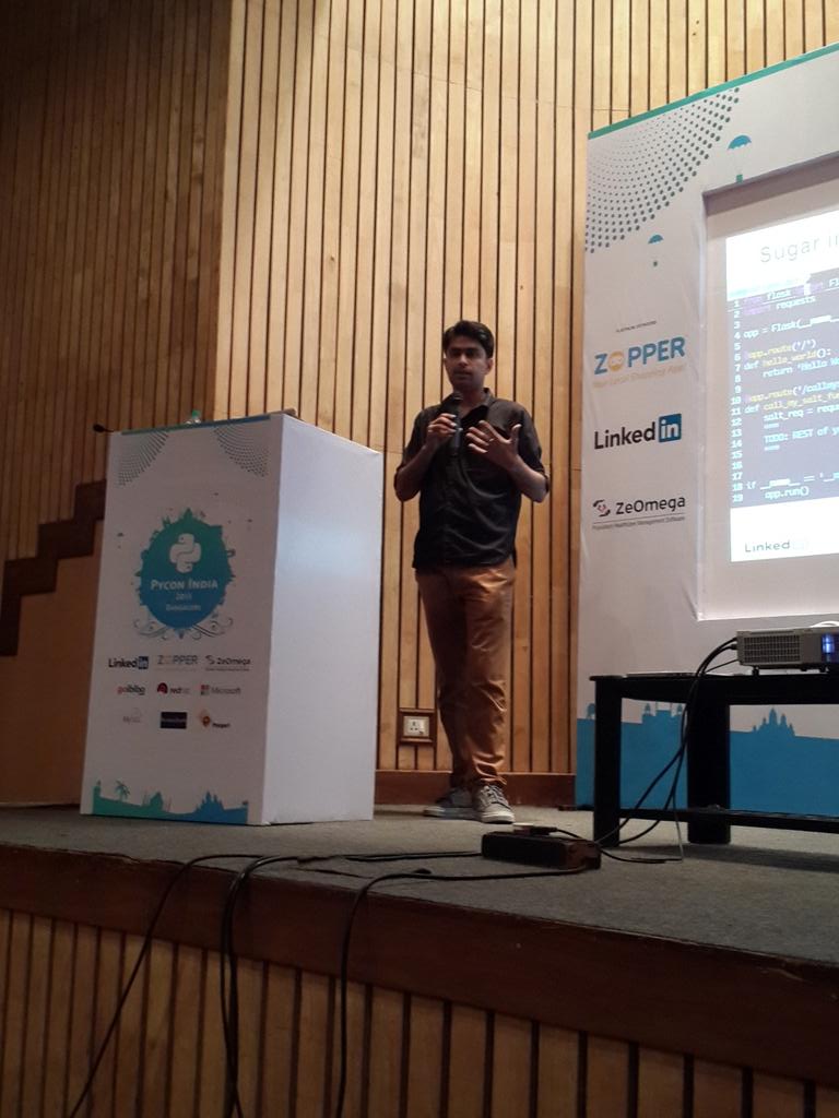 bhsingh's tweet photo. #LinkedInatPycon15 #pyconindia http://t.co/nEnh5xpsH2