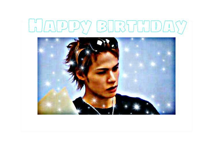 Tatsuya Ueda Happy birthday 