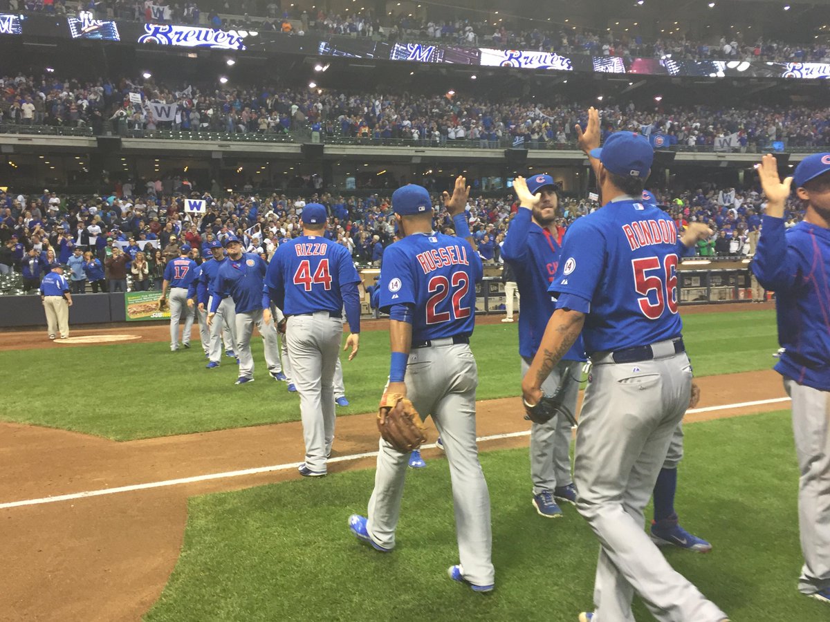 Cubs's tweet image. Seven straight wins. 🔥

31 games over .500. 🔥