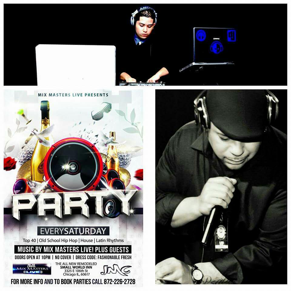 JMCMusicChicago's tweet photo. TONIGHT EXCLUSIVELY AT Small World Bar And Grill JOE JMC AND SPECIAL GUEST DJ KRIZZLE #alwaysinthemix #mixmasterslive http://t.co/vcr04apOi9