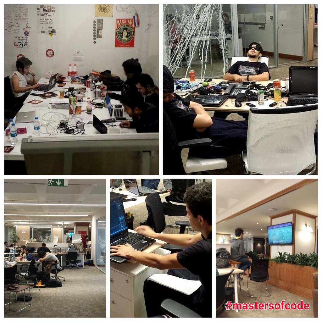 revazts's tweet image. Scenes around #mastersofcode Istanbul at 5:00 am. @KocIncubation @MasterCardDev @AngelHack
