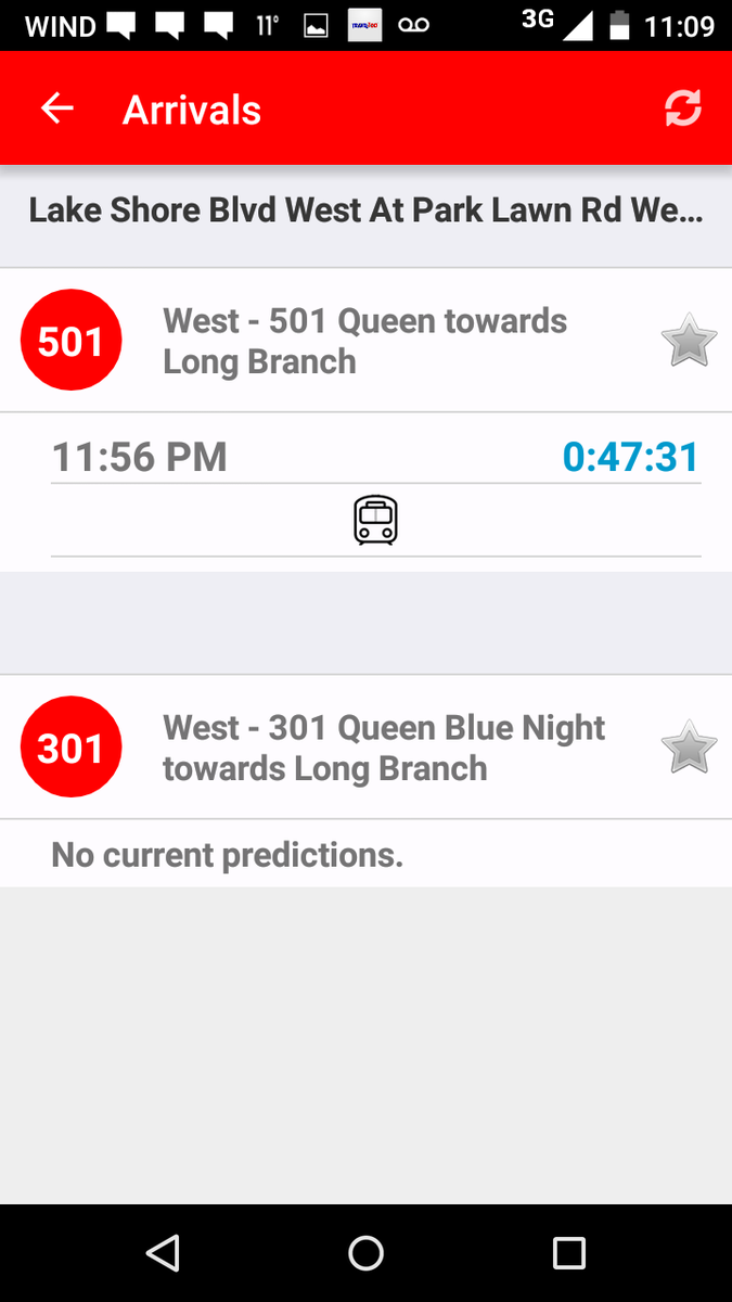 Mackilston's tweet photo. @TTCnotices 47 minutes for a car to long branch on Saturday night? #areyoujoking http://t.co/conWnWufVk