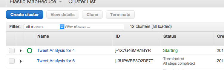 songz's tweet image. Daily Cronjobs to trigger AWS EMR jobs to process big data in S3 success! #codingsaturday