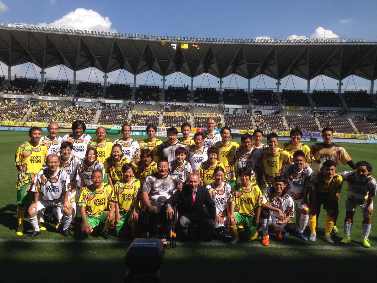 ジェフユナイテッド市原・千葉レジェンドマッチ まもなくキックオフ