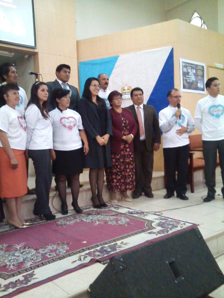 120 ANOS DE EDUCACION ADVENTISTA QUE DIOS NOS SIGA PERMITIENDO FORMAR MUCHAS GENERACIONES PARA EL CIELO. AMBATO 2015