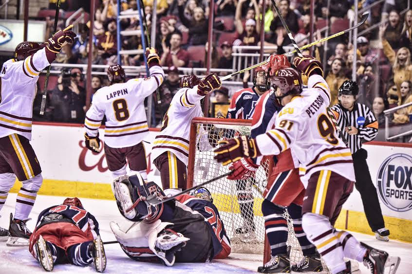 #SunDevils WIN our first game as a Division I program! Final score 8-1