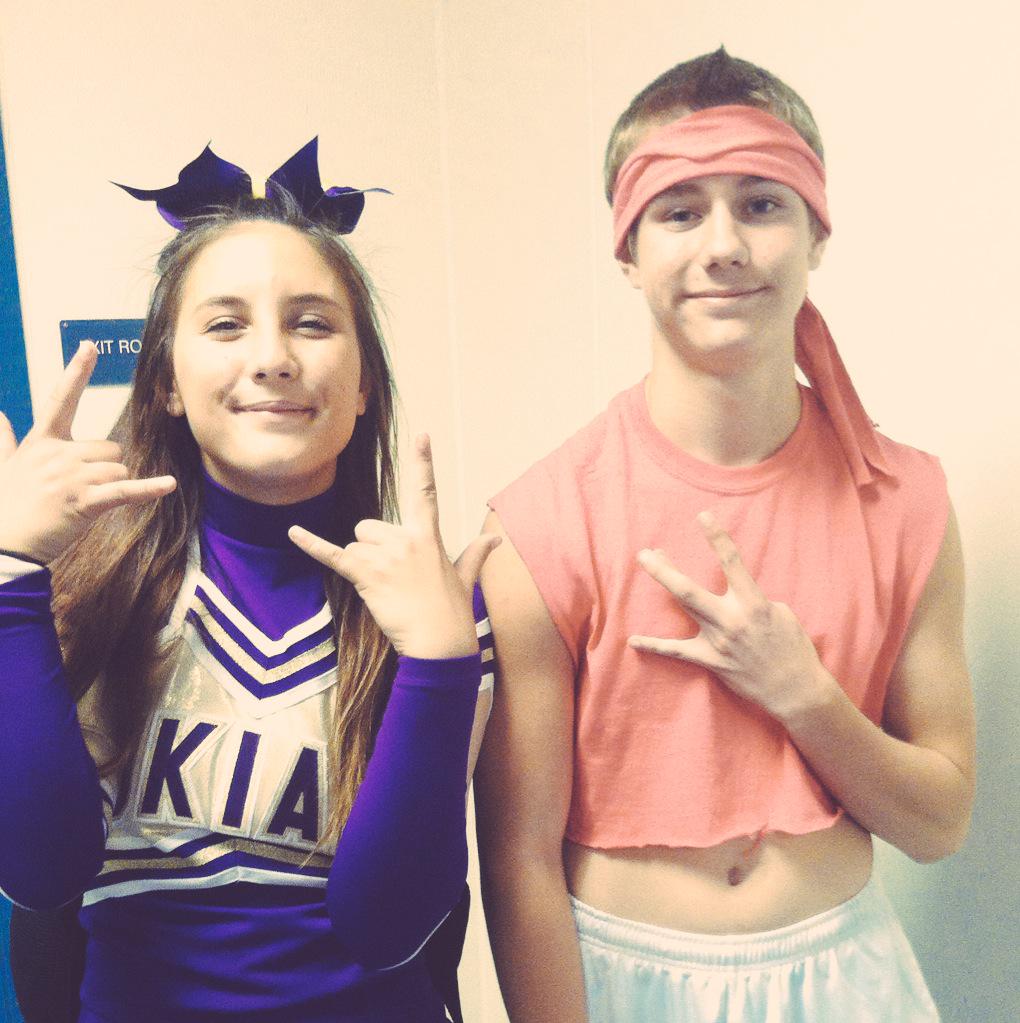 YoungBailey00's tweet photo. Homecoming was fun #Homecoming #2018 #rockon #sophmores #PINKGameOn http://t.co/QxljnLx7uL