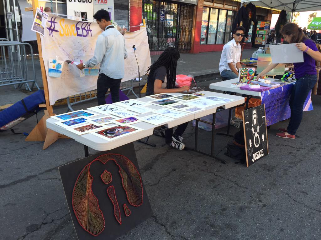ChekainahGrace's tweet photo. Yesterday during the First Fridays in Oakland!!! ๐๐ #SaveEBA http://t.co/FAXW9FVGcH
