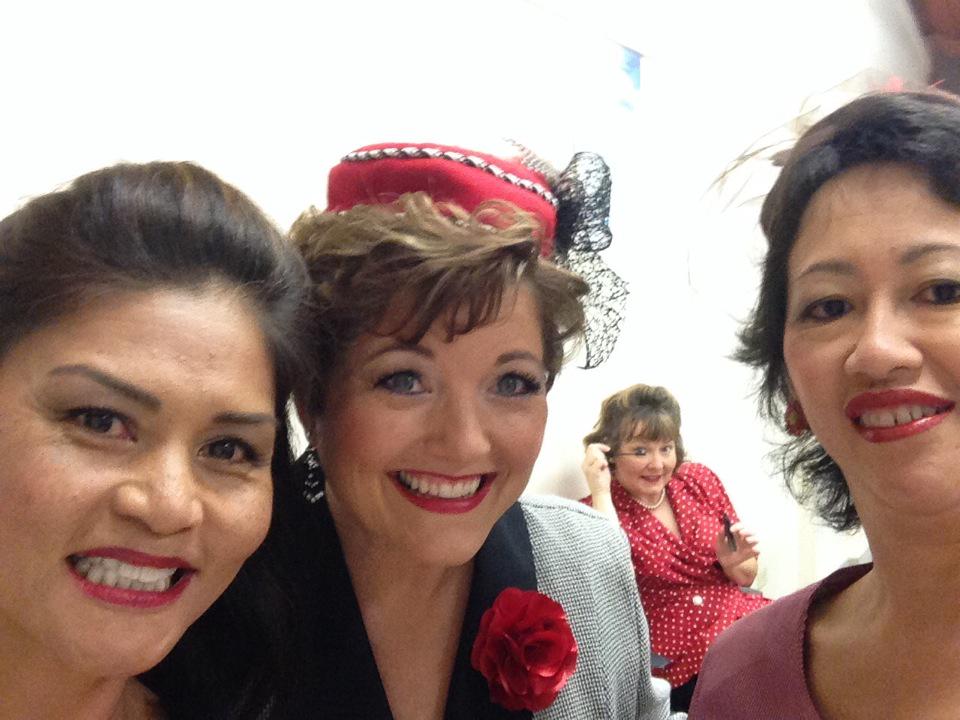 Getting ready for @Soundsofaloha Cabaret Show!