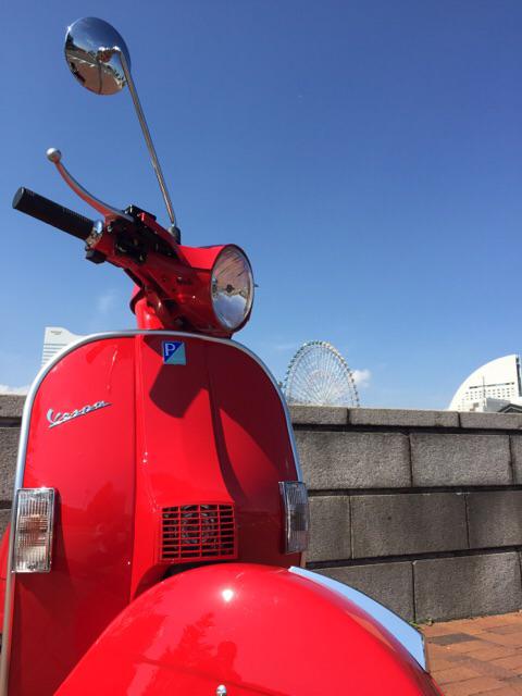Dr_Jun's tweet photo. 今日からVespa Life http://t.co/q48gtXjeb3