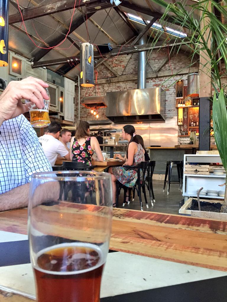 JeffPulford's tweet photo. First visit to #ballarat #hoptemple .... It goes very well @HOGARRRRN @DavisPlanning @JaalaPulford @CraigGFletcher http://t.co/HjzJ89AG7m
