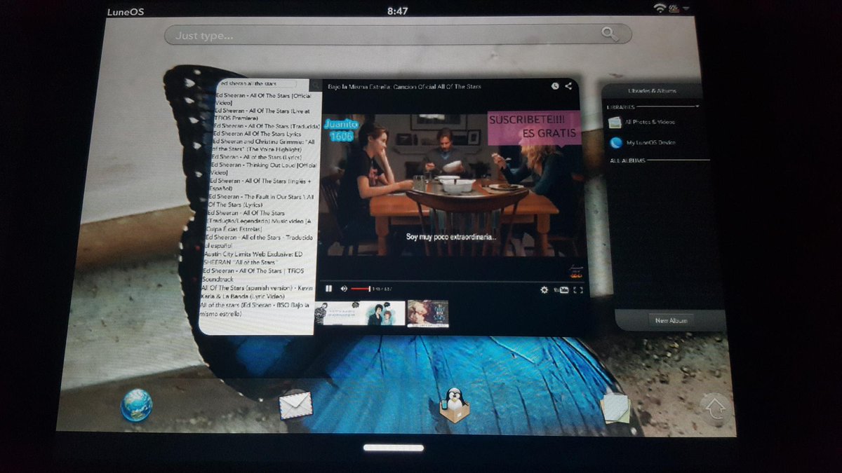 MAMISHO1's tweet image. Testing  #LuneTube for #LuneOS a simple YouTube #Enyo APP. #webOS forever