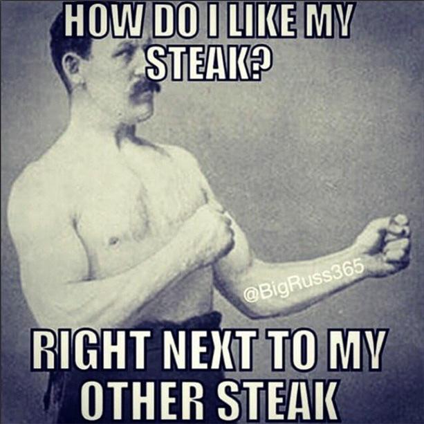 LetsMakeGains's tweet photo. Bulking season be like... #GymThoughts http://t.co/1eUPquOGxj