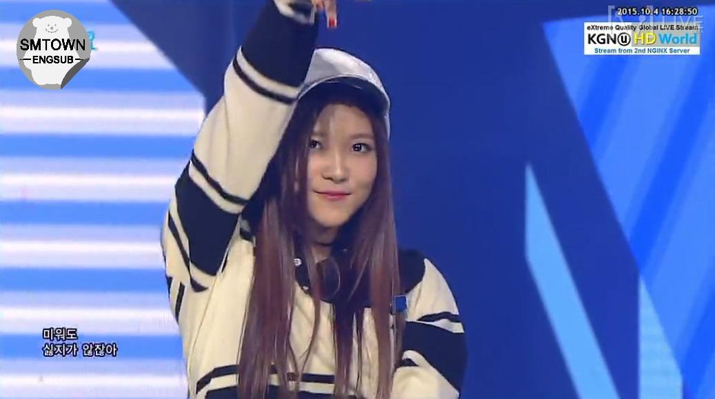 SMTownEngSub's tweet photo. Red Velvet "Dumb Dumb" Stage on Inkigayo http://t.co/h6ISHVniDL http://t.co/eh9nEctkP3