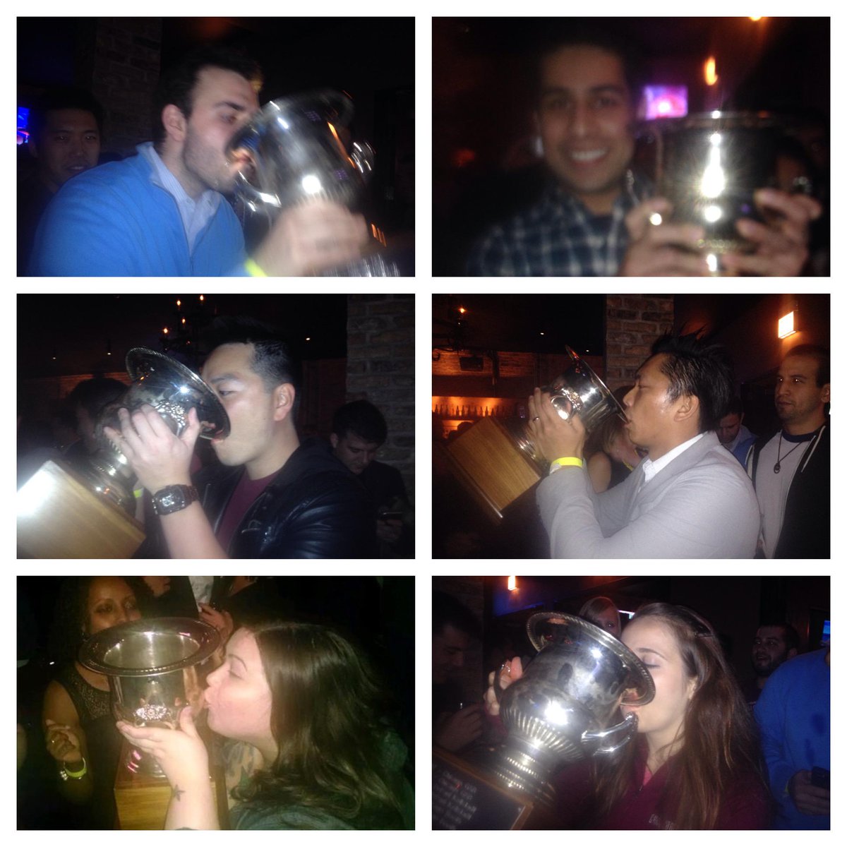 ChicagoBoothSAC's tweet photo. We came. We saw. We conquered. Congrats to #Booth on another #MBACup win! #KissTheCup #BloodSweatAndFiveYears http://t.co/p8bBrxoC6p