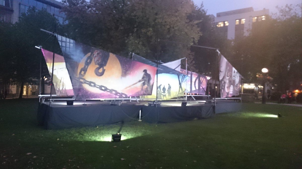 FrankJosefine's tweet photo. Great to see Nomad in situ @bhamcathedral Excellent, inspiring work of art by @aerosolali #SomethingGood300 http://t.co/scO8P7GisI