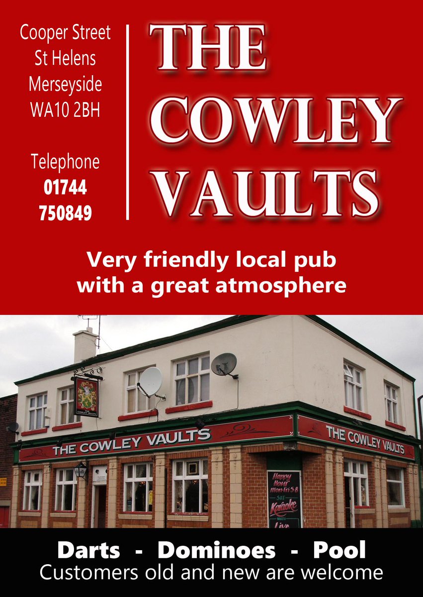 sthelenstownfc's tweet photo. If it's design &amp; print, a great pint or the latest news #sthelenshour @CherylWillow @lawrenson48 &amp; @thedailygrind_1 http://t.co/bviiMXpLDX