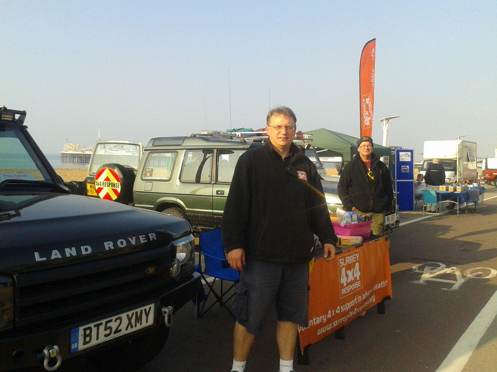 Greg_Wilmot's tweet photo. All setup and ready to enjoy the glorious weather in Brighton. #l2b #sy4x4r #slslrc http://t.co/DDeHPaNMzT