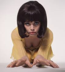 Happy Birthday to Britt Ekland (pic by Terry O\Neill). Brunettes can have fun too!  