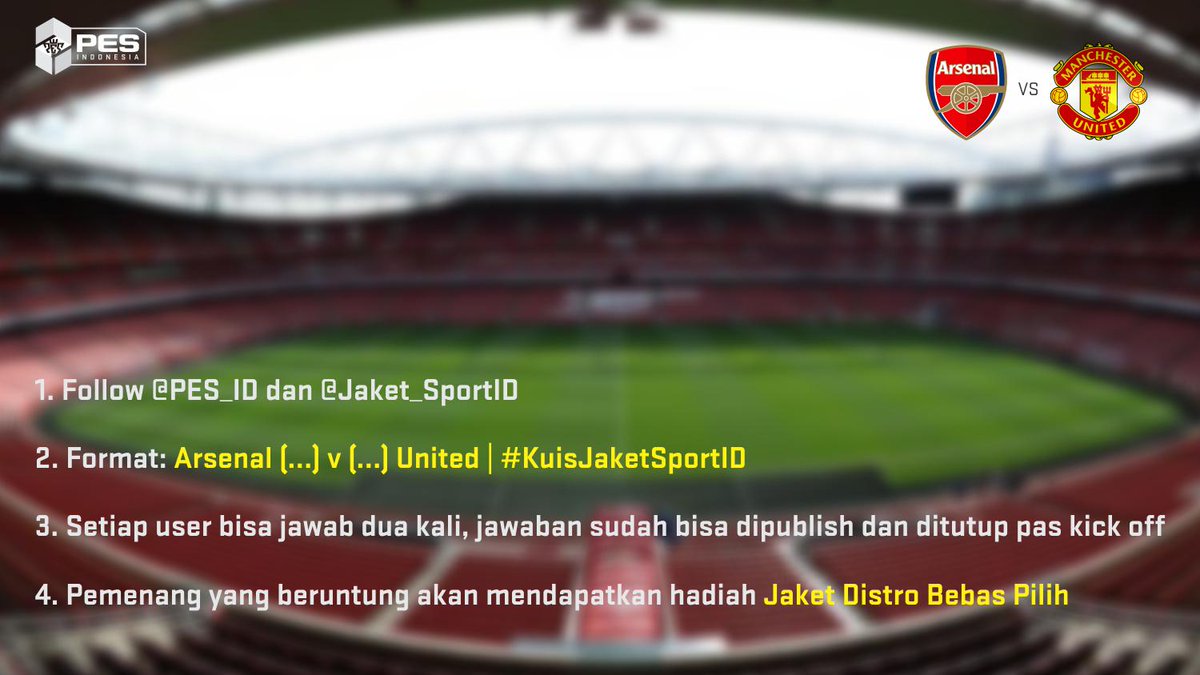 RETWEET tweet ini sebagai tiket kamu ikutan kuis tekor, follow @Jaket_SportID lalu tweet jawaban sesuai rules!