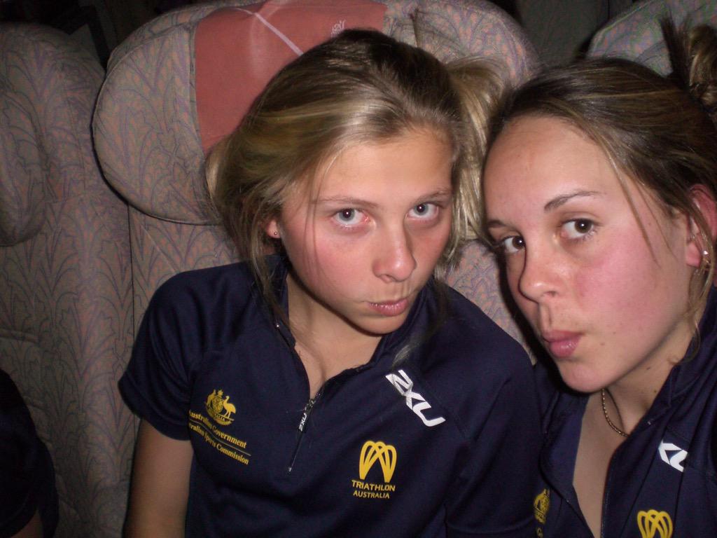 ejjacko's tweet photo. Great catch up with @courtdutton. It feels like yesterday we were on our way to first World Championships together 👯 http://t.co/Ydialc6UmC
