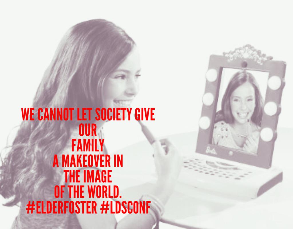 cwdegn's tweet photo. It takes parents - not a village! #ElderFoster #ldsconf http://t.co/veTKB3HV9K