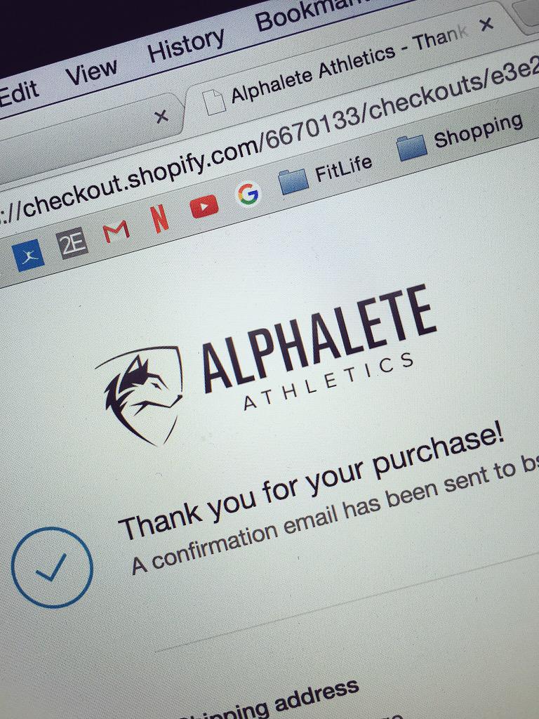 2EntendreBlog's tweet image. LAUNCH DAY!! Already ordered 😜 @AlphaleteHQ @BlondeVsWorld @Guzmanfitness #soexcited #launchday