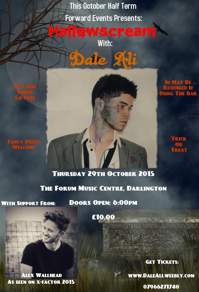 want your chance to get some free tickets to see @DaleAliMusic and <a href="/AWallhead/">Alex Wallhead</a> ? Simple fav this and follow us! #GO