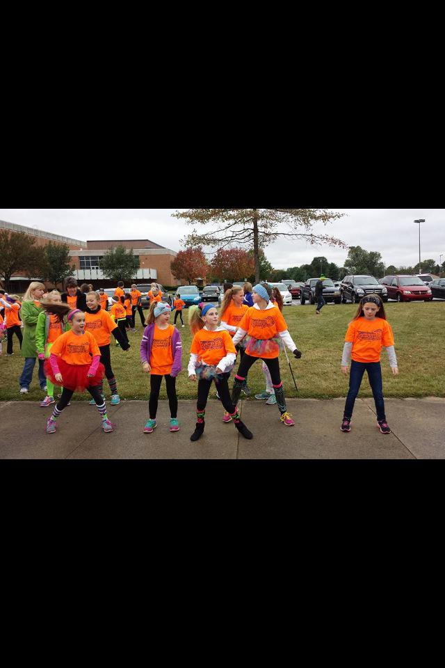 So much fun at the o'fest parade! Great job Gymnastics Lane kids! 😊