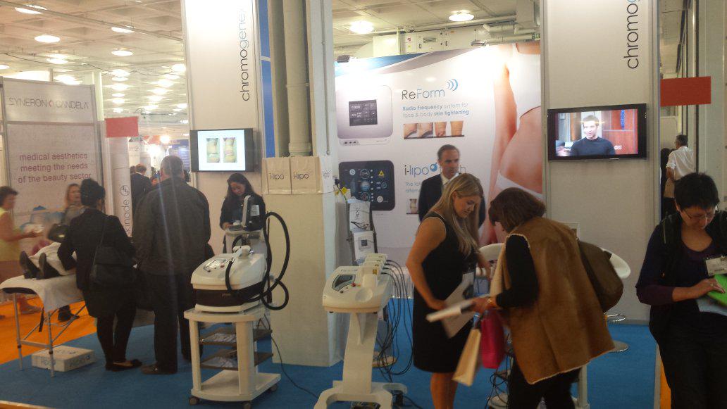 chromogenex's tweet photo. Such a busy day here @olympiabeauty looking forward tomorrow #standC110 http://t.co/1VOIyZnVHC