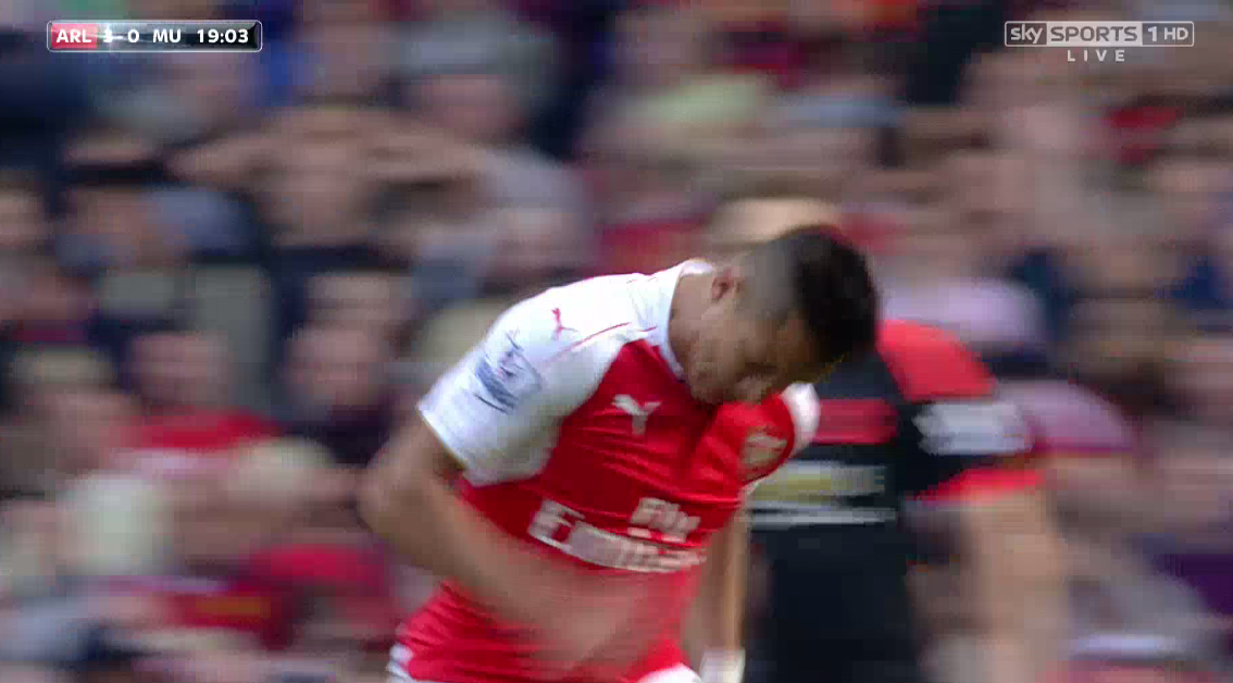 SkySportsPL's tweet photo. GOAL! Arsenal 3-0 Man United (Sanchez). Watch on Sky Sports 1 or: http://t.co/MJmb0v2eBb #SuperSunday #SkyFootball http://t.co/xdPgv8GBCG
