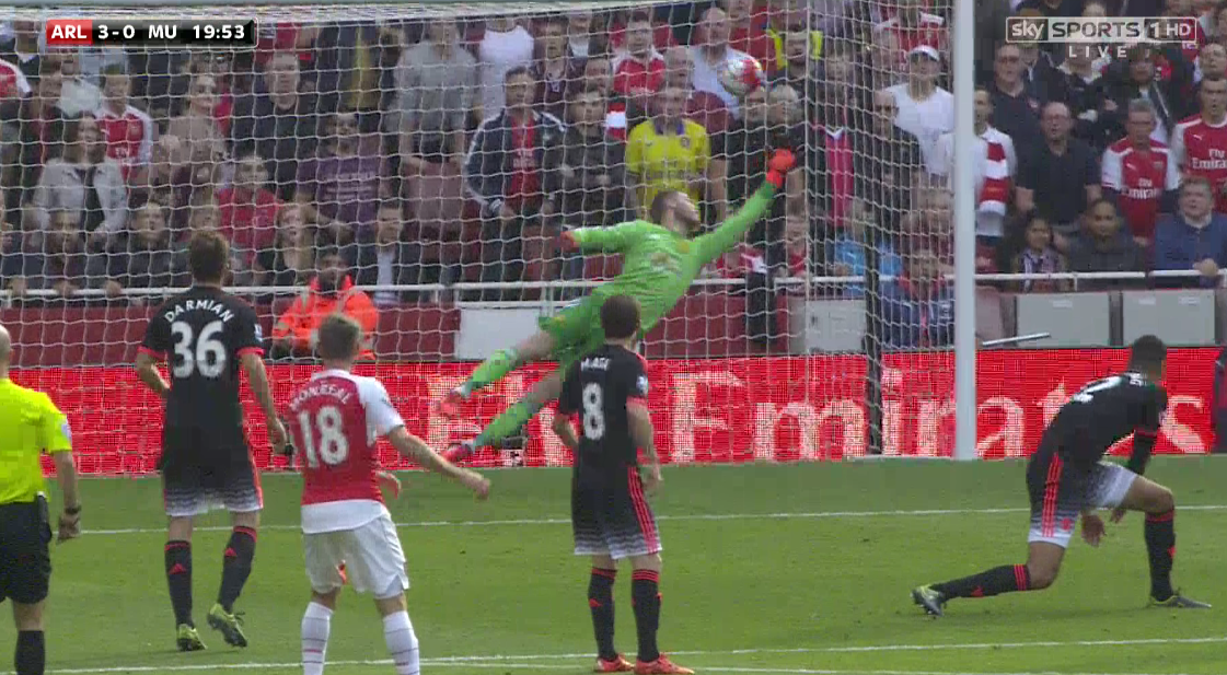 SkySportsPL's tweet photo. GOAL! Arsenal 3-0 Man United (Sanchez). Watch on Sky Sports 1 or: http://t.co/MJmb0v2eBb #SuperSunday #SkyFootball http://t.co/xdPgv8GBCG