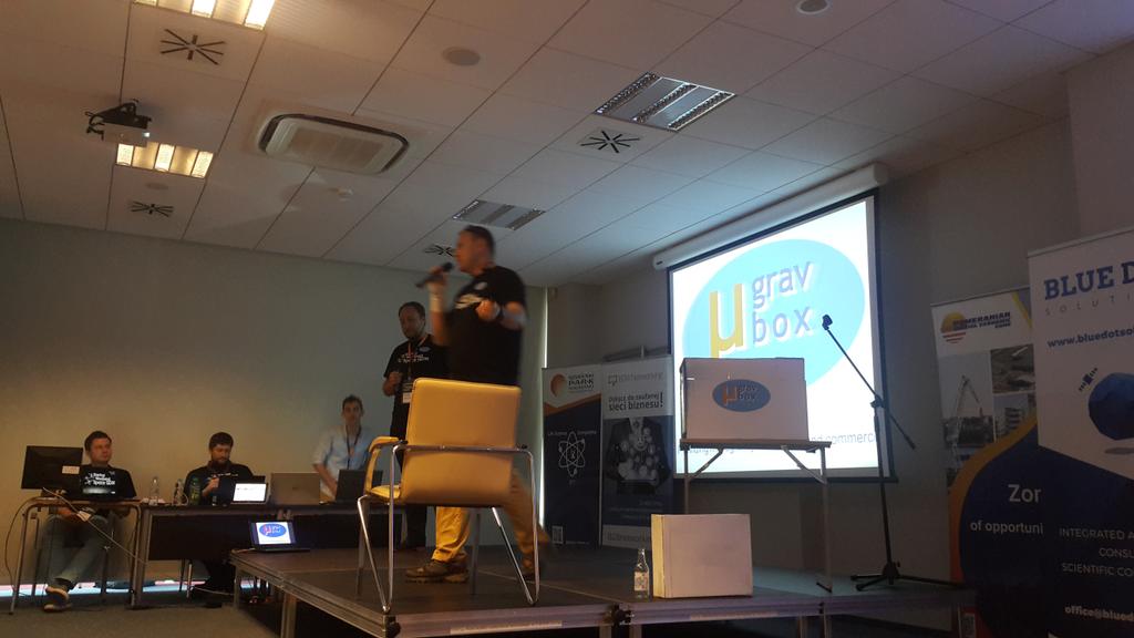 SWSpaceGDN's tweet photo. First presentation has just started!!! Live streaming here: https://t.co/Jud0wpErmi http://t.co/w2kKafuHO0