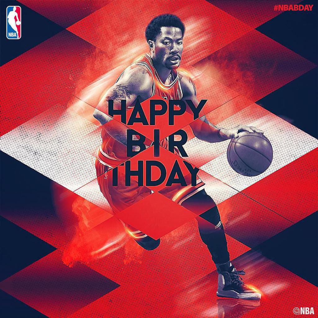 NBA Join us in wishing DERRICK ROSE of the a HAPPY BIRTHDAY! 