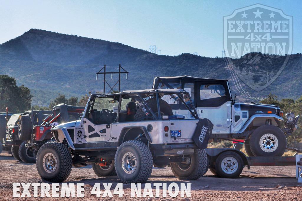 Extrem4x4Nation's tweet photo. #MoabEJS2015 at @areabfe with @aventuraseeker and @bfgoodrichtires. #EJS2015 #CRAWL #CRAWLmagazine #extreme4x4nation http://t.co/B7iTJHm0Sh