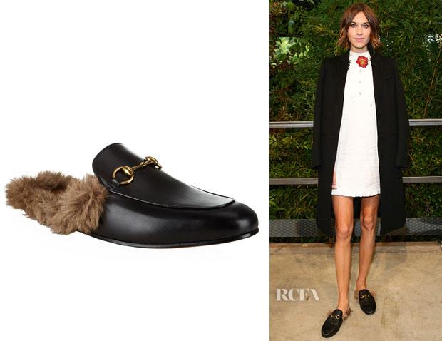 gucci princetown leather slipper