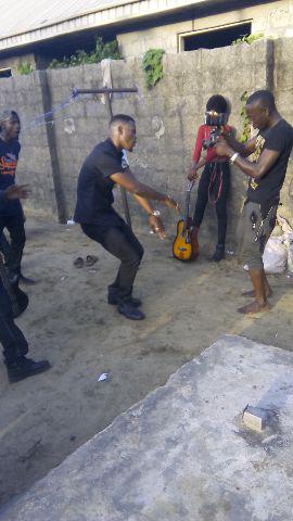 JarmyAustin's tweet image. Hustle da MixTape.  #JarmyAustin on set #UnveilDaStreetz