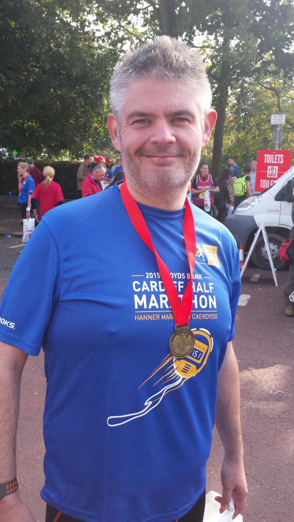 jemsport's tweet photo. Thanks to everyone @cardiffhalf - finished the event. Great support along the way. #thisbearcan. Maybe a light ale.. http://t.co/w6kTFRq55b